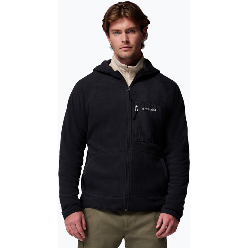 Pánská mikina Columbia Fast Trek Overlay Hooded black