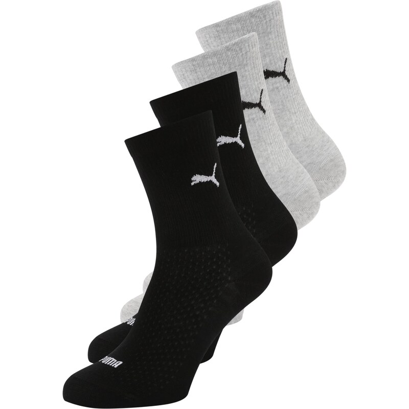 PUMA Ponožky šedá / černá 107956335