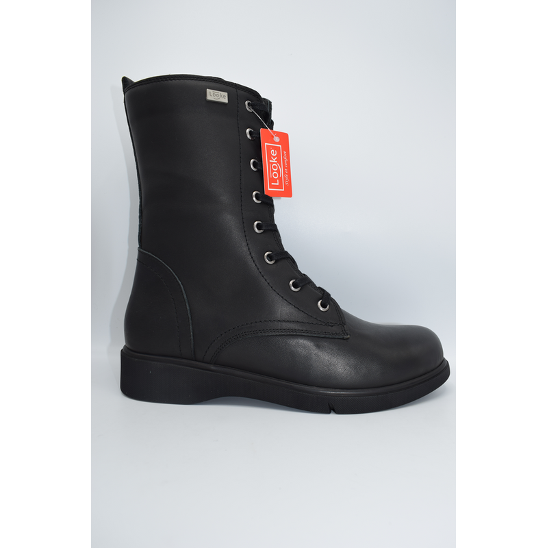 LOOKE dámská nízká kozačka OCELINE L1264_24_218_K dark black 108502815