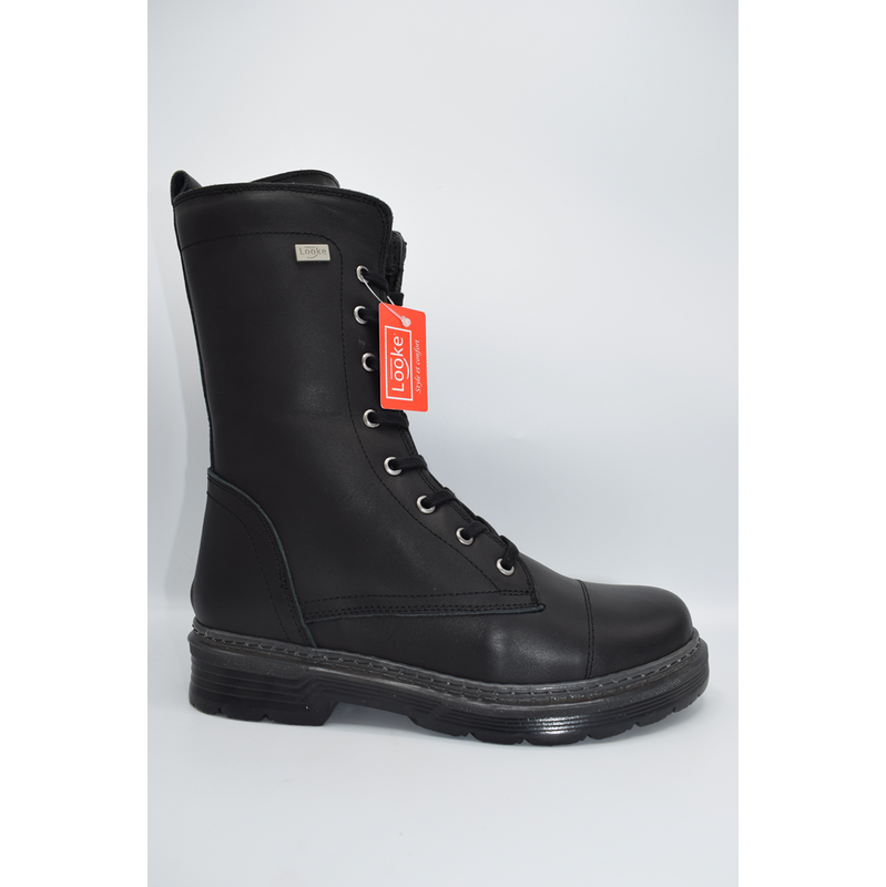 LOOKE dámská nízká kozačka NINETTE L1101_24_218_K dark black 108502816
