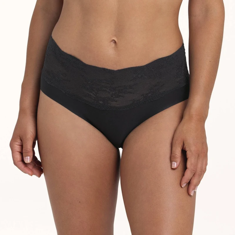 Essential Lace vyšší střih model 20899127 antracit - Anita