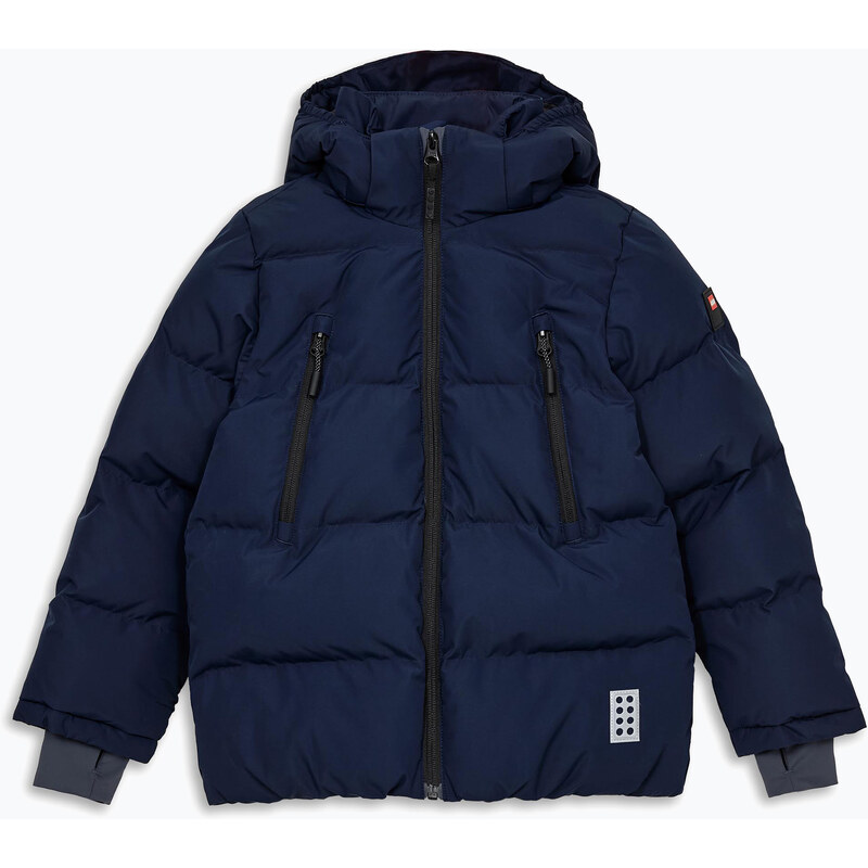 Dětská zateplená bunda LEGO Lwjaz 711 dark navy
