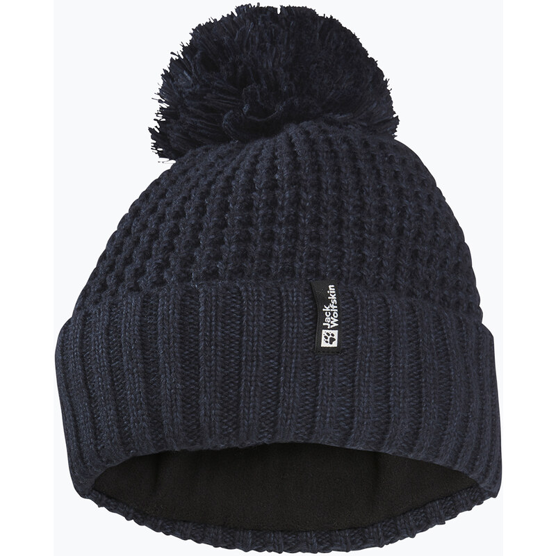 Dámská zimní čepice Jack Wolfskin Medley Knit Beanie dark navy
