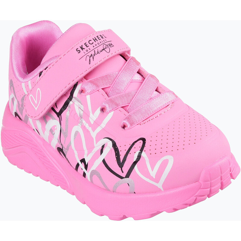Dětská obuv SKECHERS Uno Lite Love Levitate 314078N hot pink