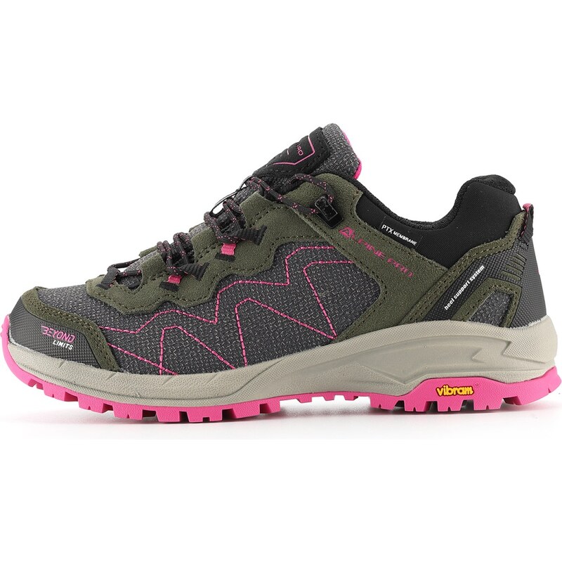 Outdoorová obuv s ptx membránou ALPINE PRO IBANE 2 zelená