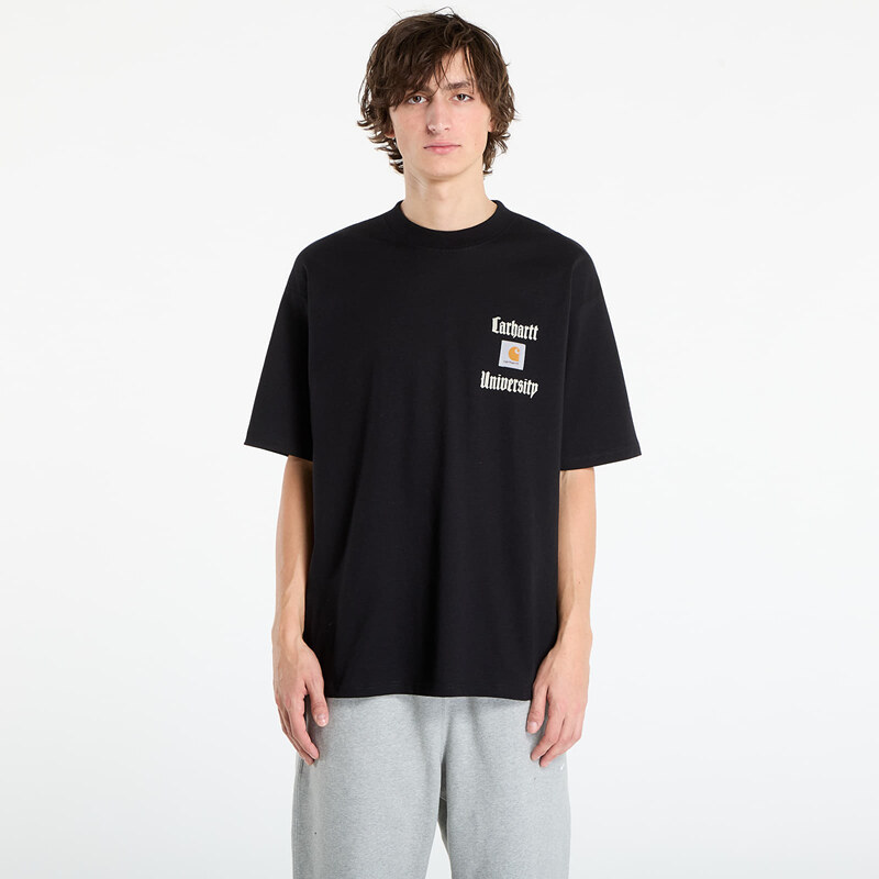 Tričko Carhartt WIP S/S Schooling Heart T-Shirt UNISEX Black XS