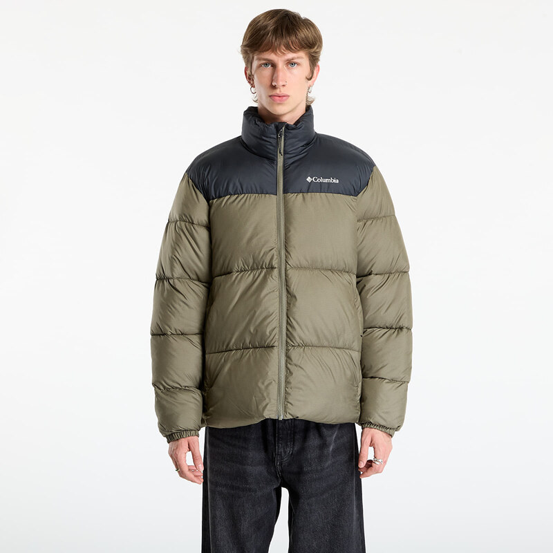 Bunda Columbia Puffect III Jacket Stone Green/ Black L