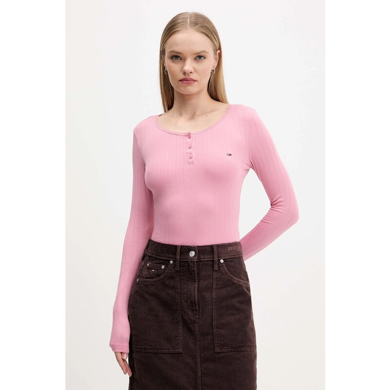 Tričko s dlouhým rukávem Tommy Jeans