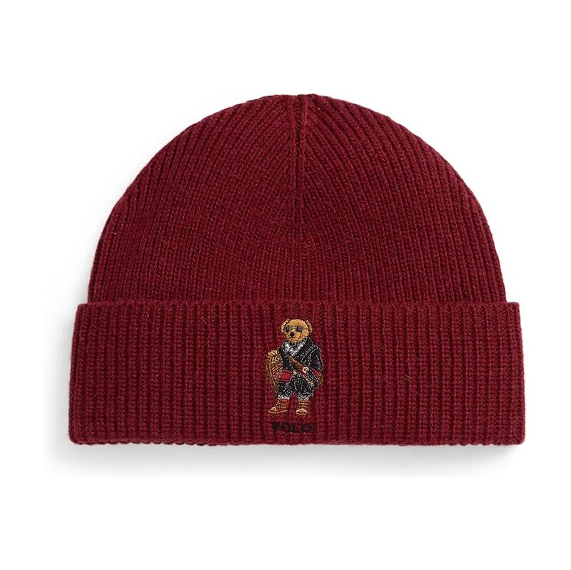 Polo Ralph Lauren Čepice s příměsí vlny Polo Ralph Lauren