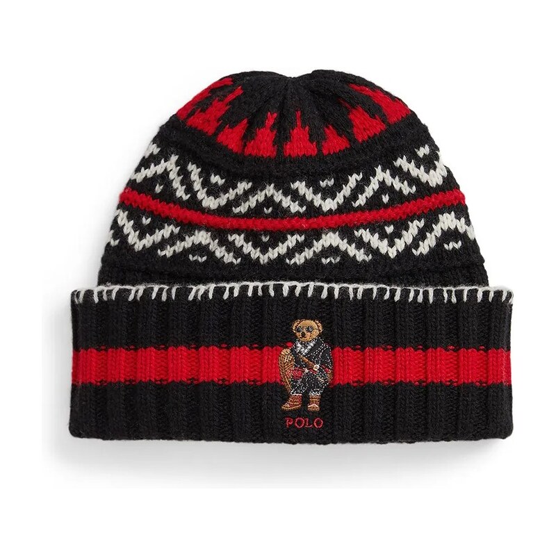 Polo Ralph Lauren Čepice s příměsí vlny Polo Ralph Lauren