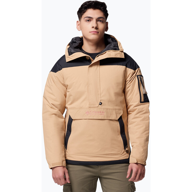 Pánská zateplená bunda Columbia Challenger II Ins Pullover canoe
