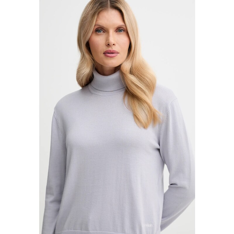 Svetr s příměsí vlny Calvin Klein