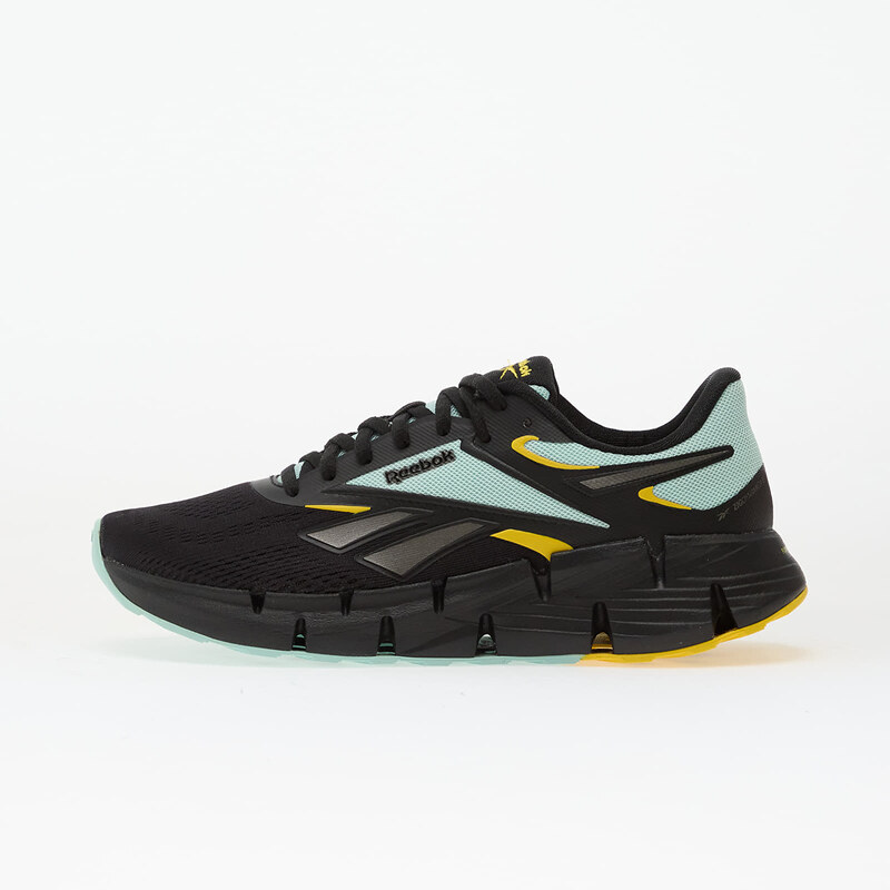 Reebok Zig Dynamica 6 Core Black/ Glitch Aqua/ Golden Haze