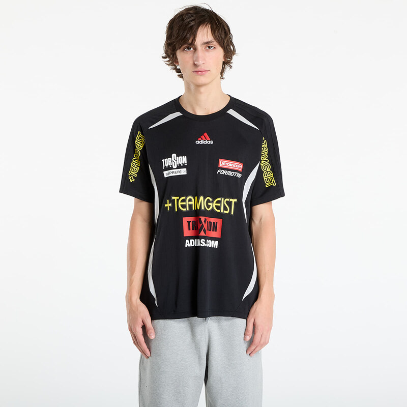 adidas Originals Dres adidas Teamgeist Moto Graphic Jersey Black