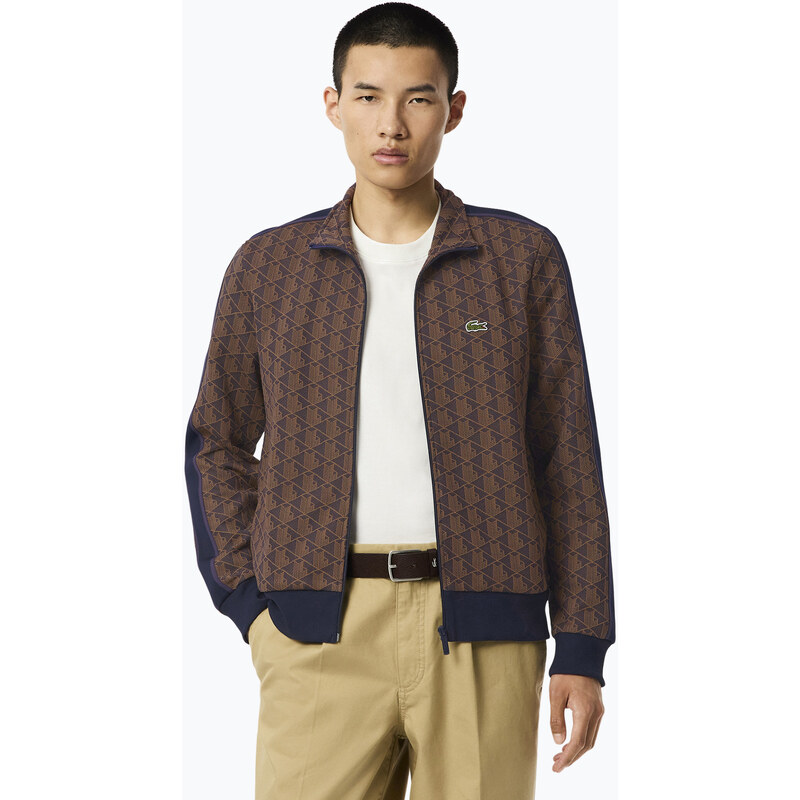 Pánská mikina Lacoste SH1368 velvet/date brown