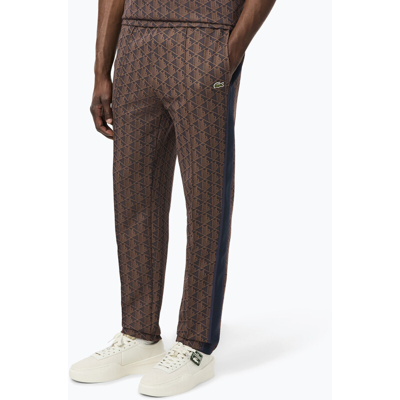 Pánské kalhoty Lacoste XH1440 velvet/date Brown