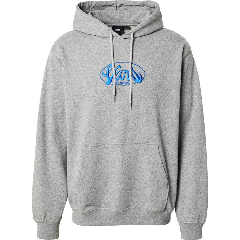 VANS Mikina Global Line azurová / šedý melír