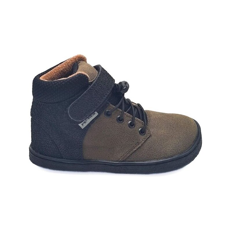 PEGRES BF 56L Dětské zateplené barefoot tenisky