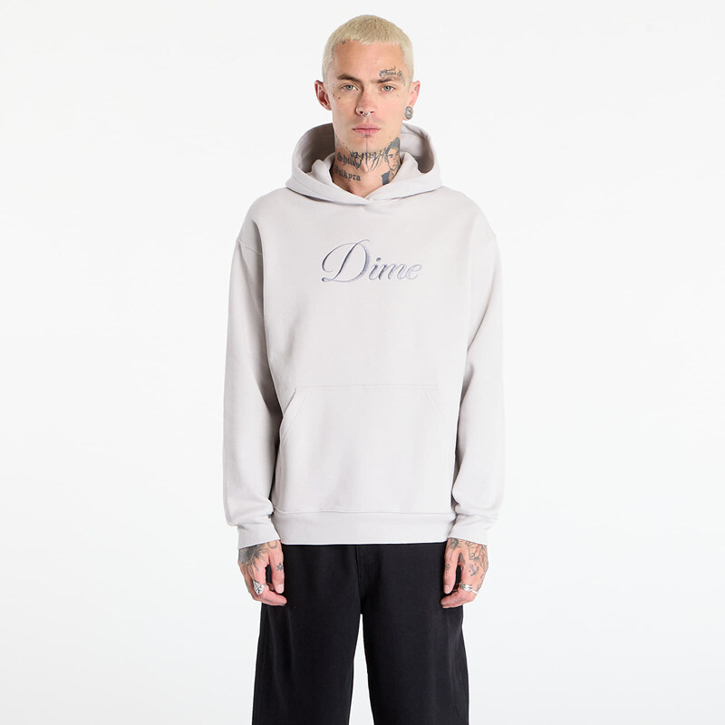 Mikina Dime Cursive Hoodie UNISEX Cement M