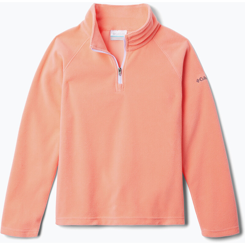 Dětská fleecová mikina Columbia Glacial Fleece hot coral
