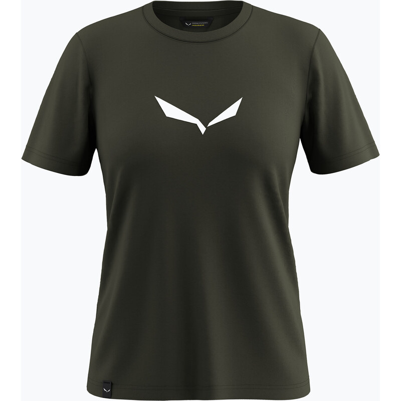 Dámské tričko Salewa Solid Dry dark olive