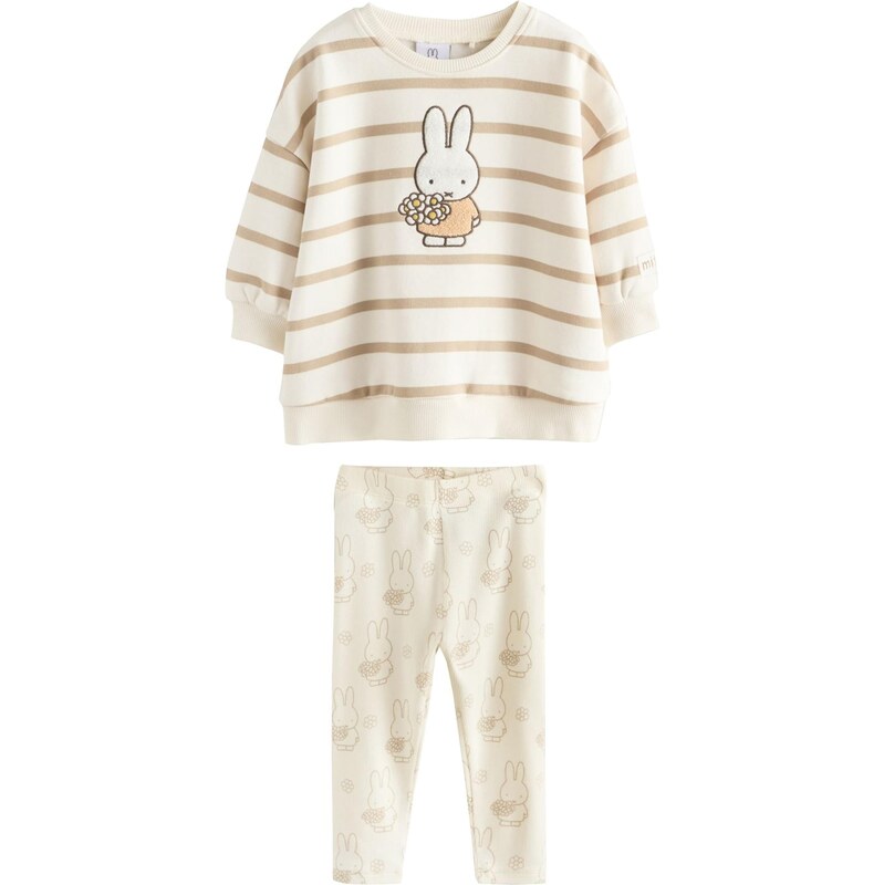 Next Sada Miffy krémová / tmavě béžová / čokoládová