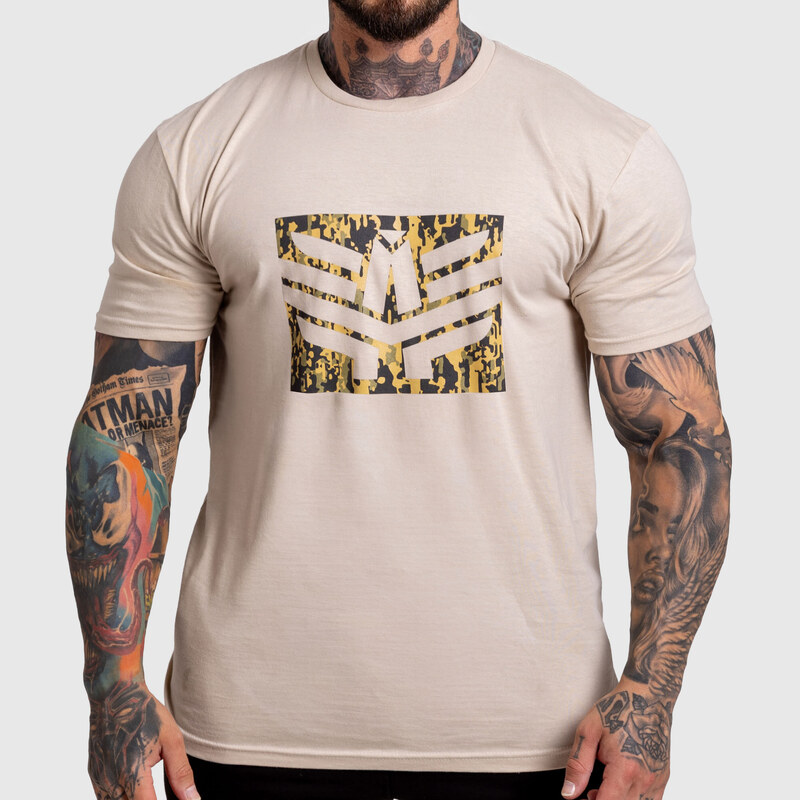 Pánské tričko Iron Aesthetics Tactical, sand