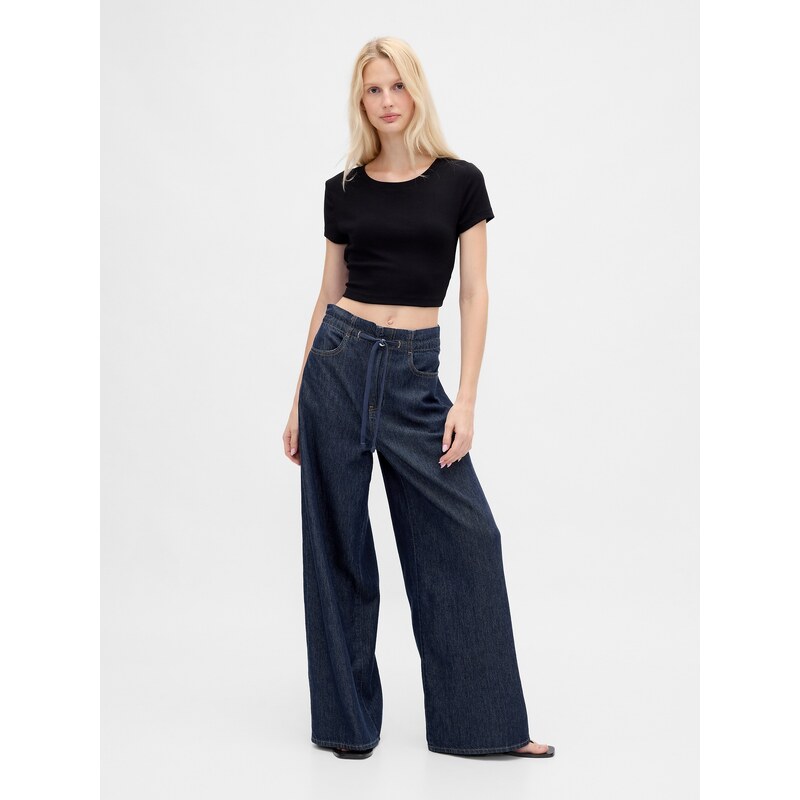 GAP Džíny High Rise SuperLight Baggy - Dámské