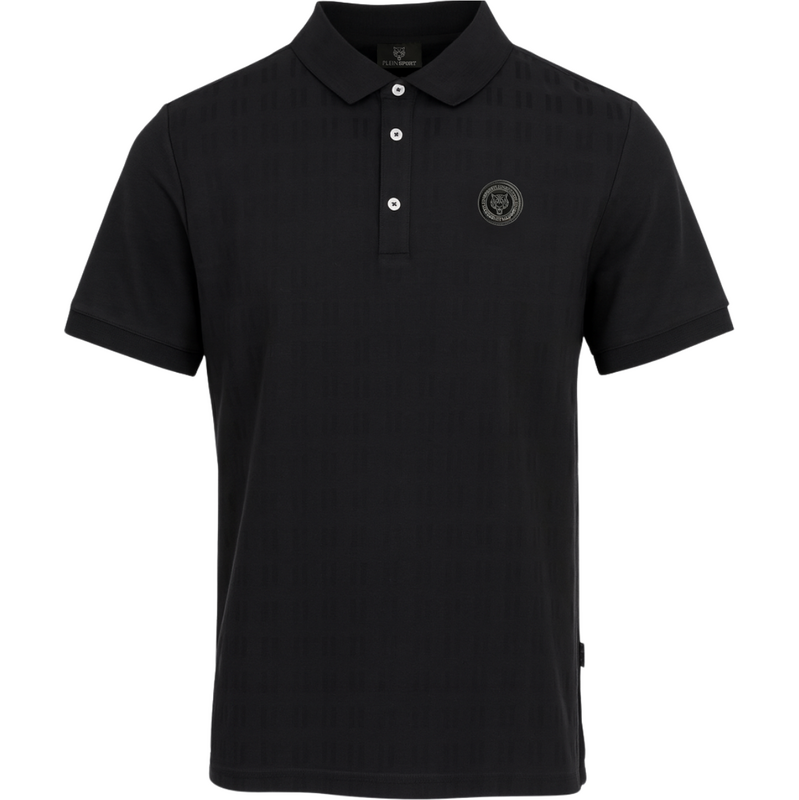 PLEIN SPORT Polar Black polo tričko