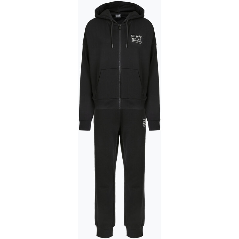 Dámská teplákovka EA7 Emporio Armani Train Visibility Zip black