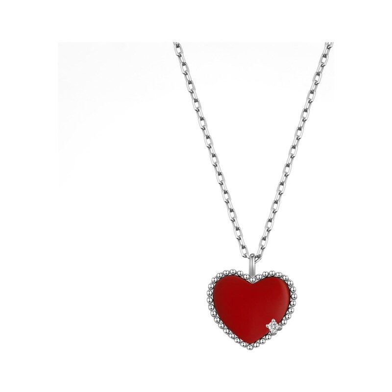 JAY Stříbrný náhrdelník Lovelight - srdíčko, stříbro 925/1000 109576381
