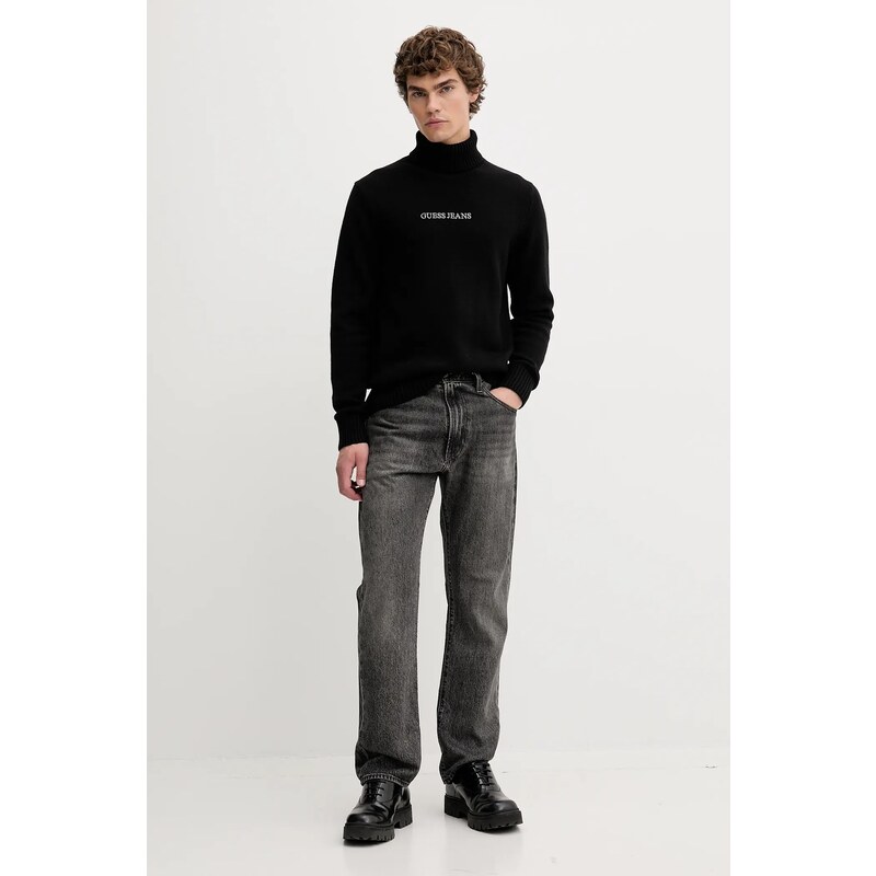 Svetr s příměsí vlny Guess Jeans
