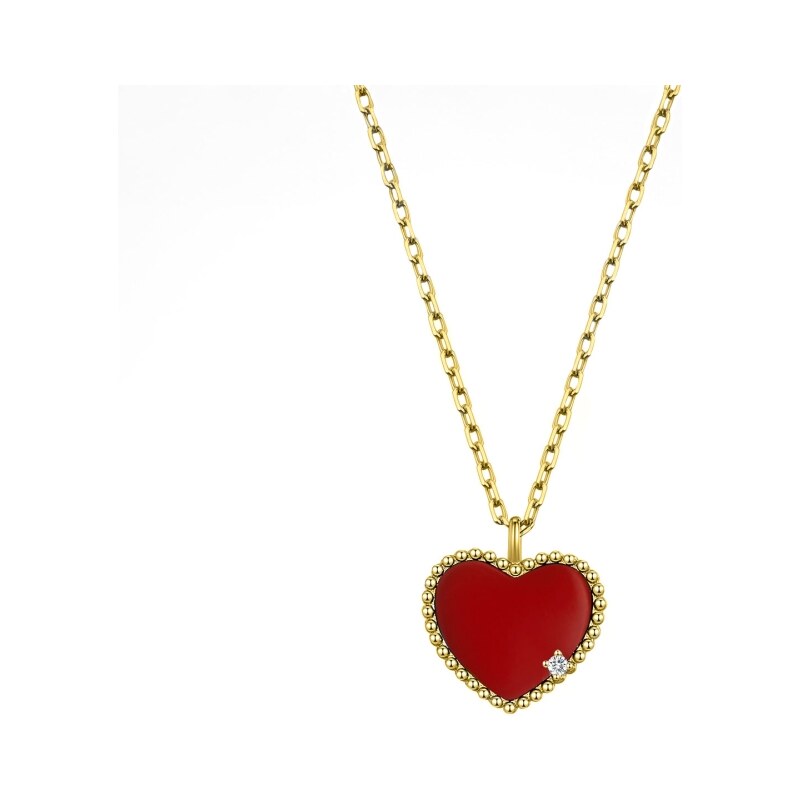 JAY Stříbrný náhrdelník Lovelight - gold, stříbro 925/1000 109576382