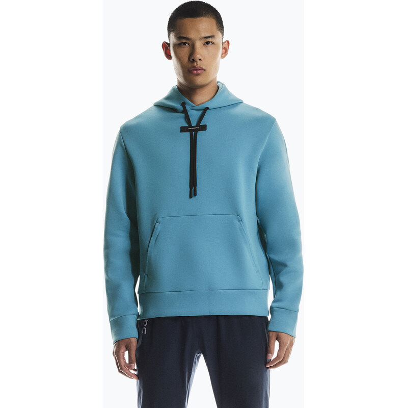 Pánská mikina On Focus Tech Hoodie niagara