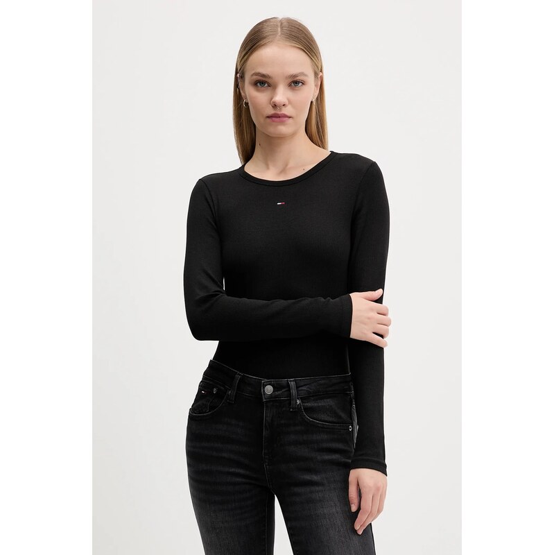 Tommy Jeans Tričko s dlouhým rukávem Tommy Jeans 2-pack