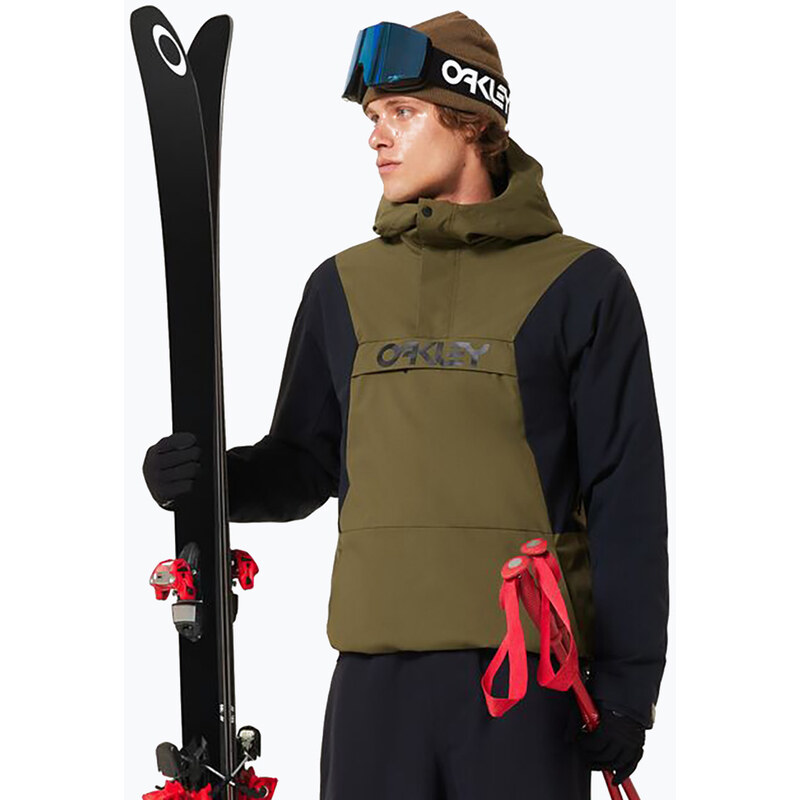 Pánská snowboardová bunda Oakley TNP TBT Isulated Anorak army