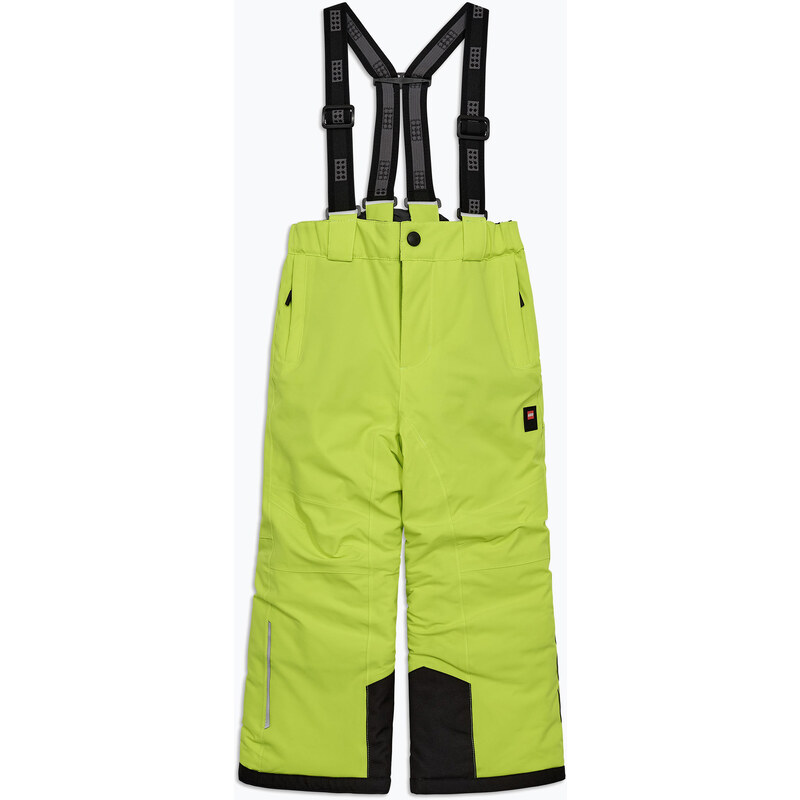 Dětské lyžařské kalhoty LEGO Lwpowai 708 lime green