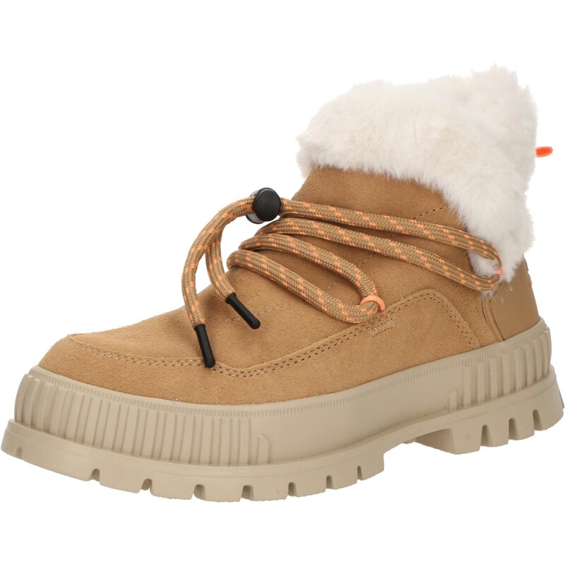 Palladium Šněrovací kozačky PALLASHOCK LO HIVER krémová /