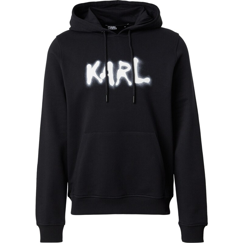 Karl Lagerfeld Mikina marine modrá / bílá