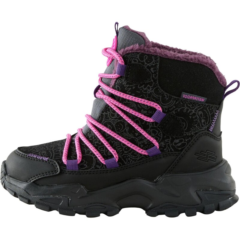 Next Sněhule šedá / pink / černá