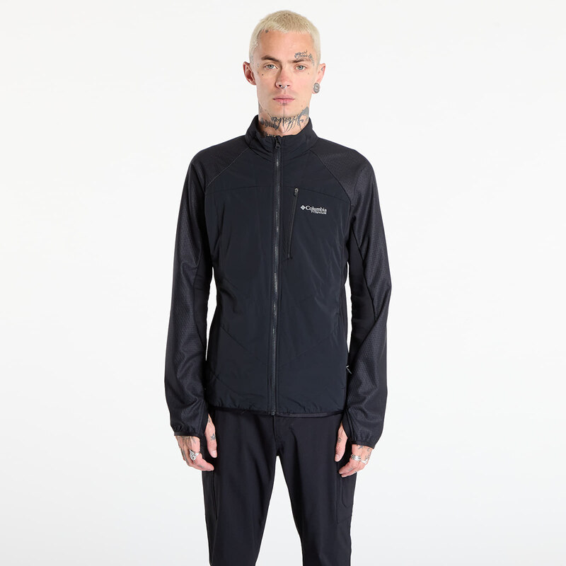 Mikina Columbia Arctic Crest Hybrid Full Zip Black XL