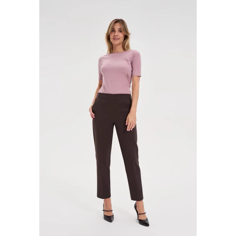 Marisse WOMENS PANTS Z-SP-4802 BROWN 108536532