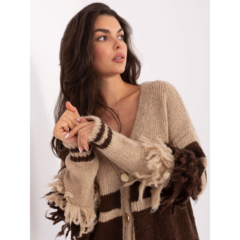 Italy Moda Sweater-MI-SW-3211.31-beige