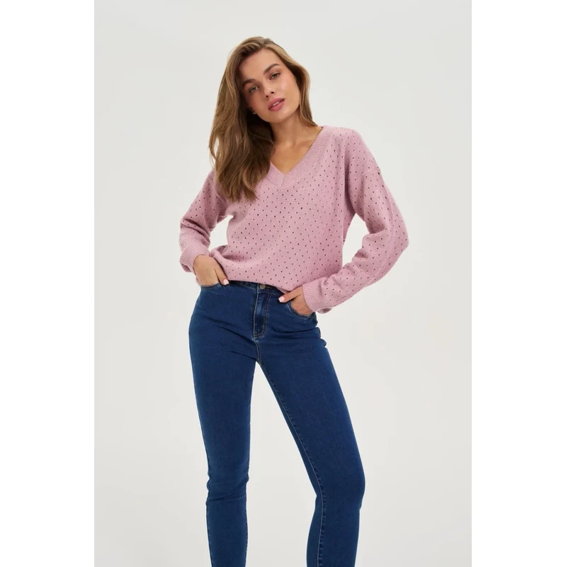 Marisse WOMENS SWEATER Z-SW-4800 L.PINK