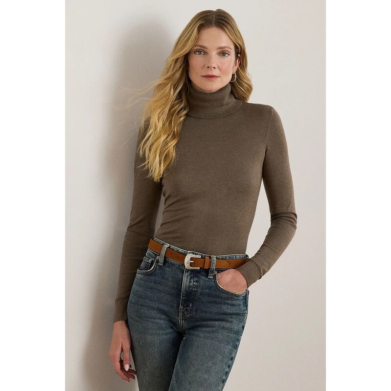 Lauren Ralph Lauren Svetr z hedvábné směsi Lauren Ralph Lauren