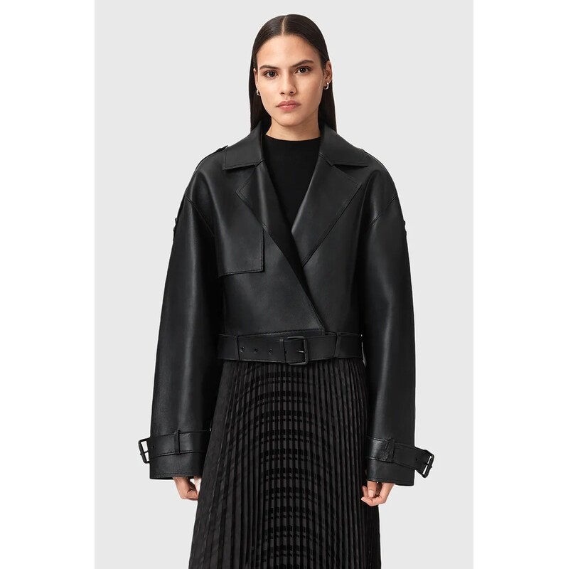 Kožená bunda AllSaints OPHELIA 108669843