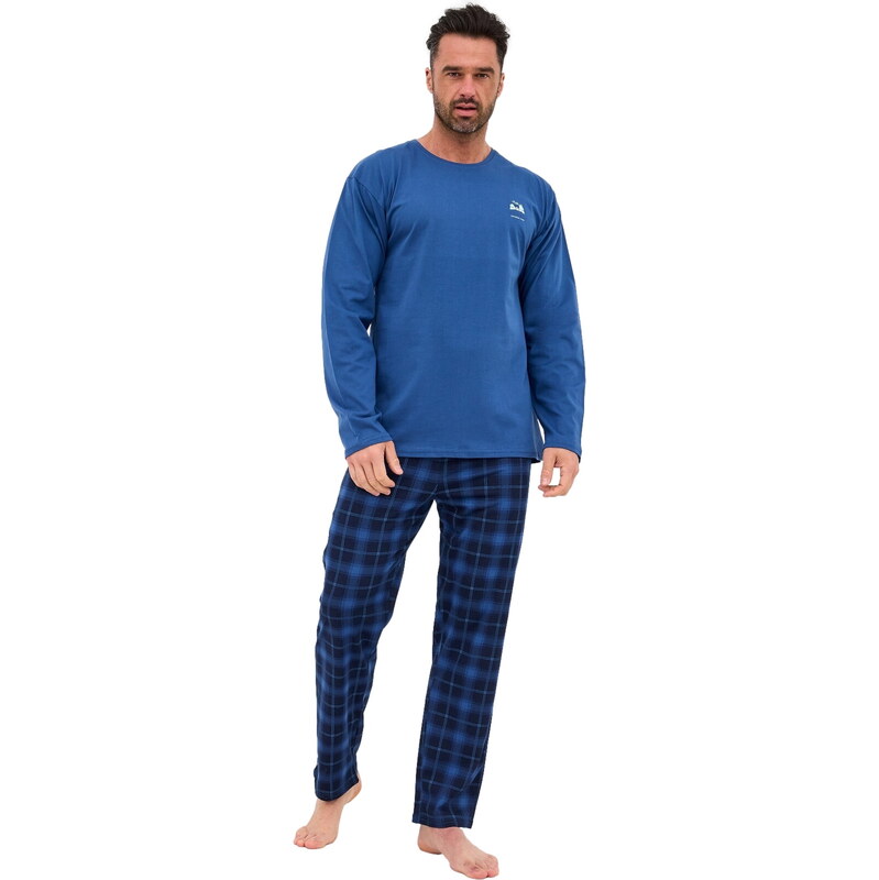 Pánské pyžamo CORNETTE 124/306 DENALI 2 jeans