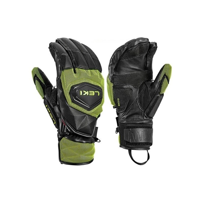 Rukavice lyžařské Leki WCR Venom GS 3D Lobster Velikost: 9 černá/žlutá 108539239