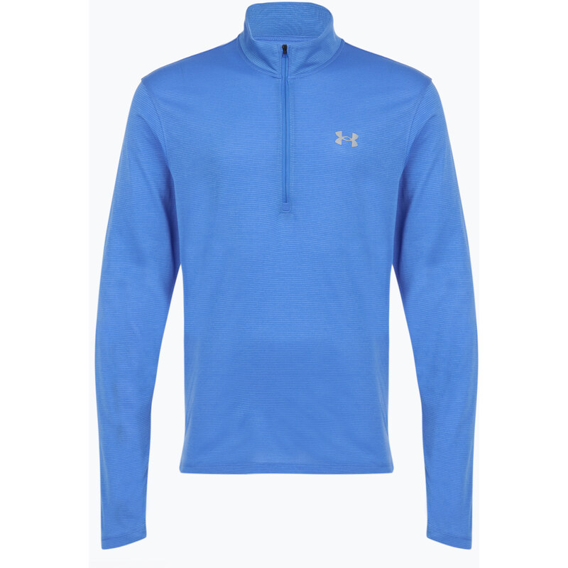 Pánská běžecká mikina Under Armour Launch 1/4 Zip blue atlantis