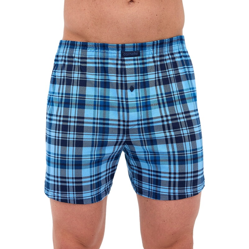 Pánské boxerky CORNETTE COMFORT 002/321 modrá